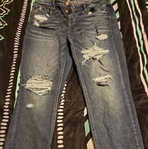 American eagle tomgirl jeans size 10